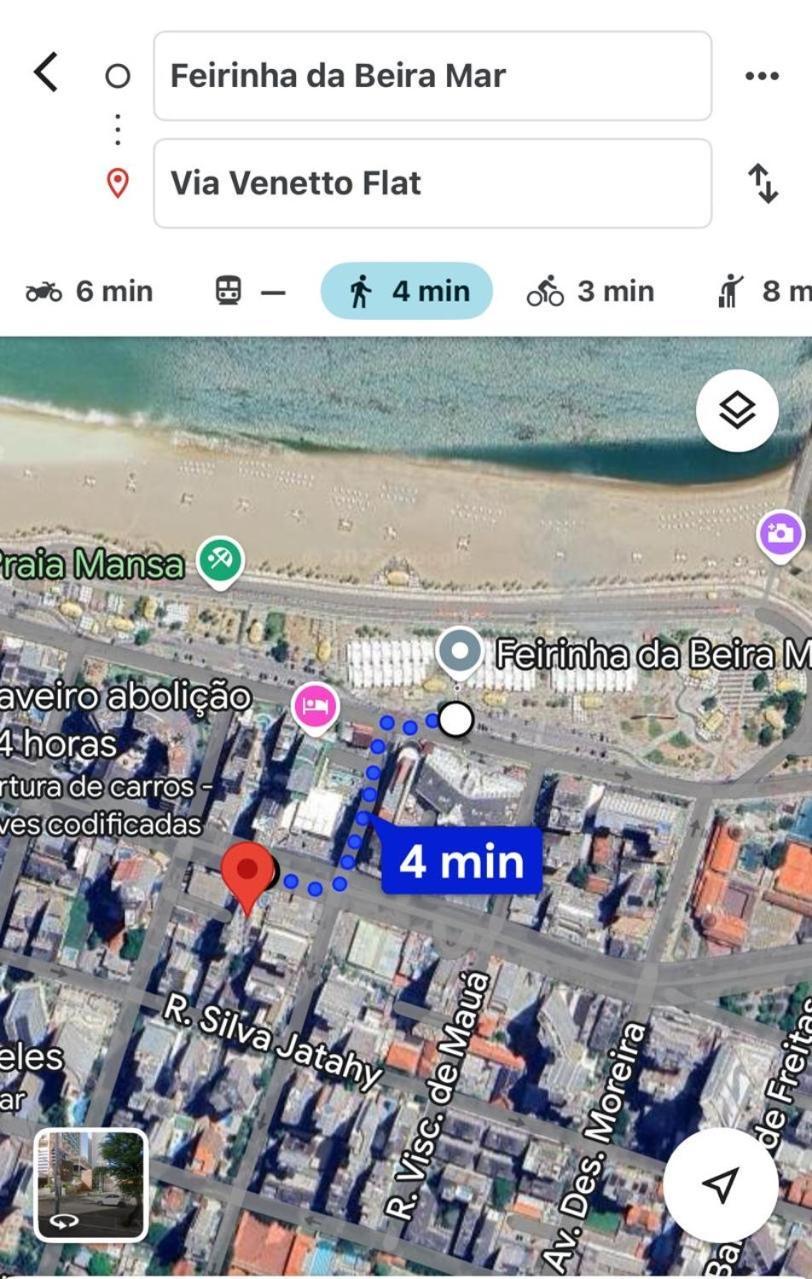 Via Venetto Flat Aparthotel Fortaleza  Ngoại thất bức ảnh
